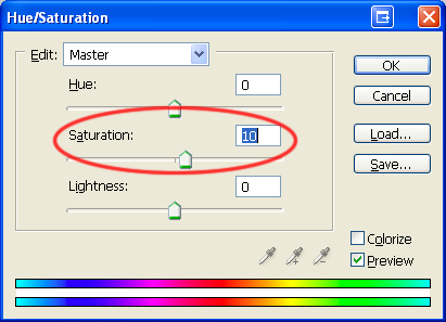 Hue/Saturation